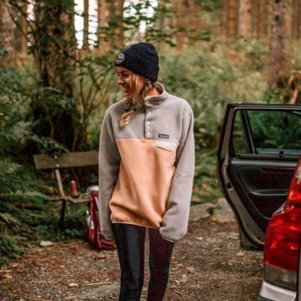 Patagonia Gray and Tan Women's Jacket
